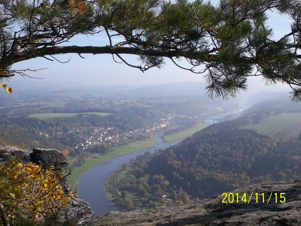 Ferienwohnung Zum Lilienstein Bad Schandau Exterior photo