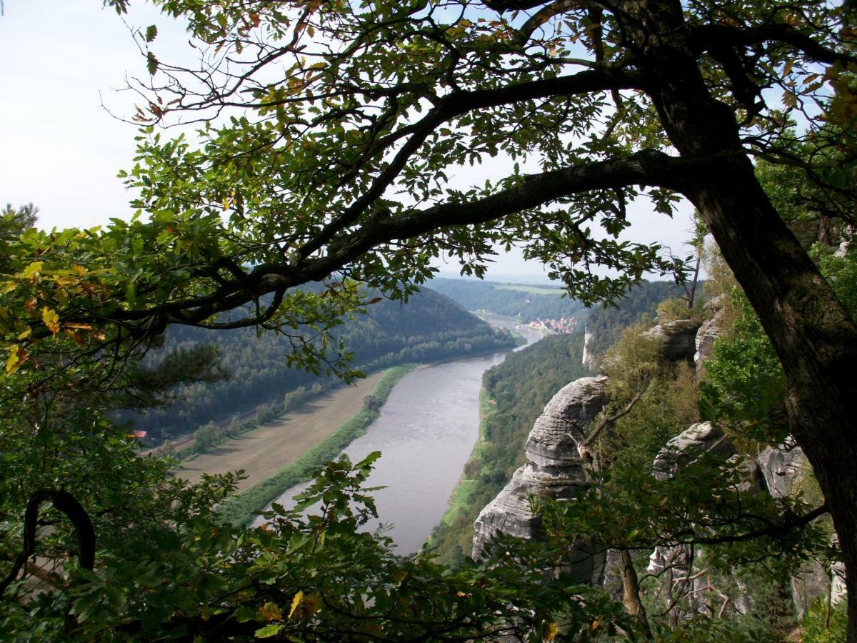 Ferienwohnung Zum Lilienstein Bad Schandau Exterior photo