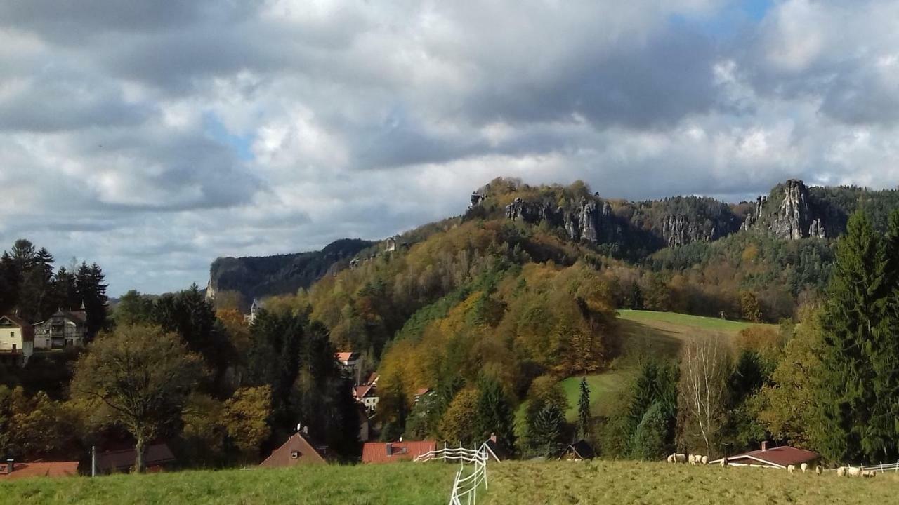 Ferienwohnung Zum Lilienstein Bad Schandau Exterior photo